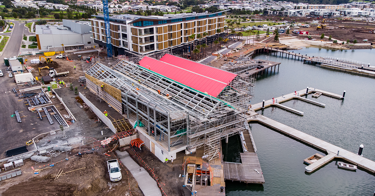 Waterfront Tavern progress
