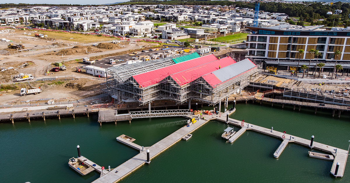 Waterfront Tavern progress