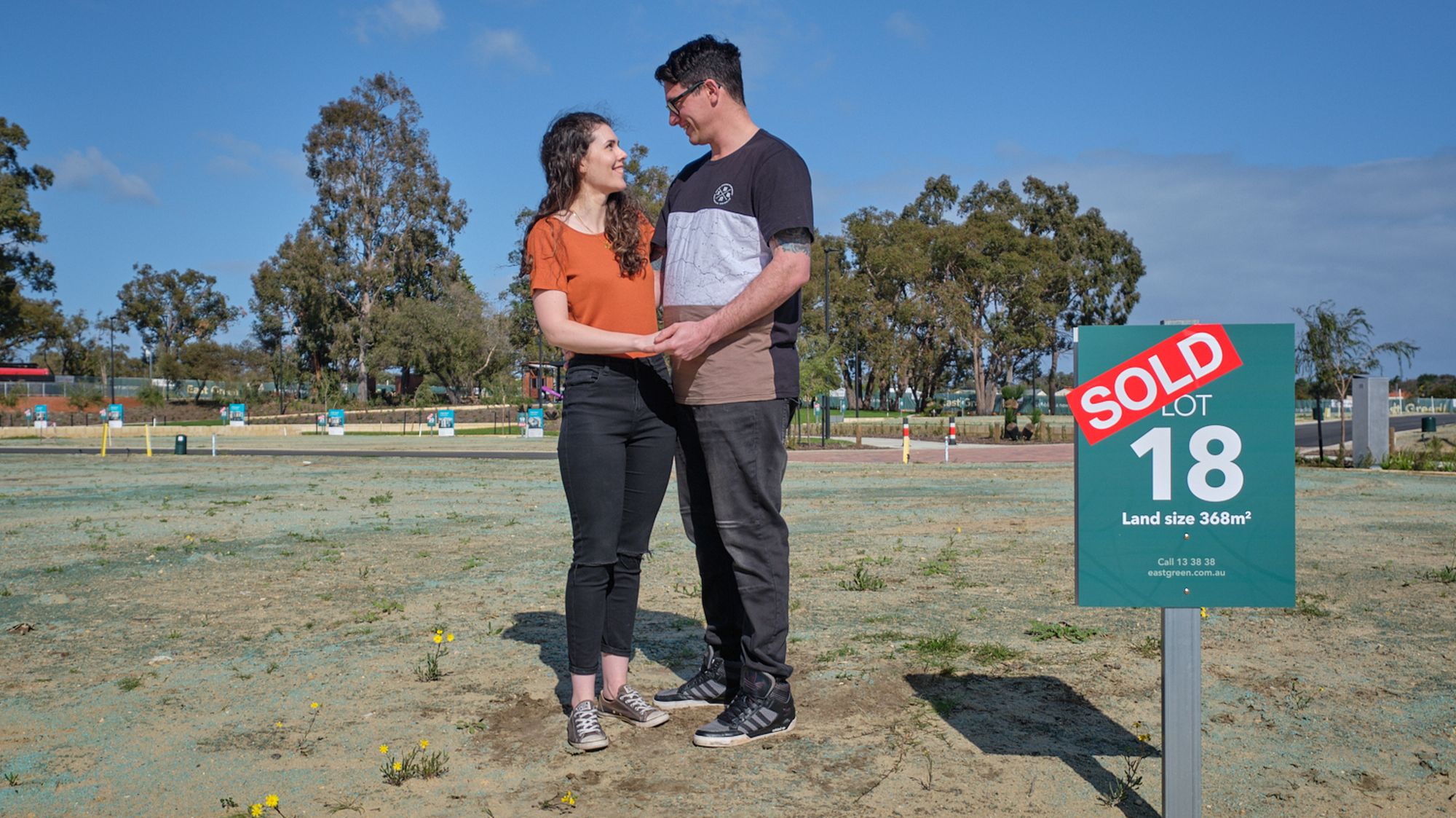 Jake and Hannah, East Green, Greenwood