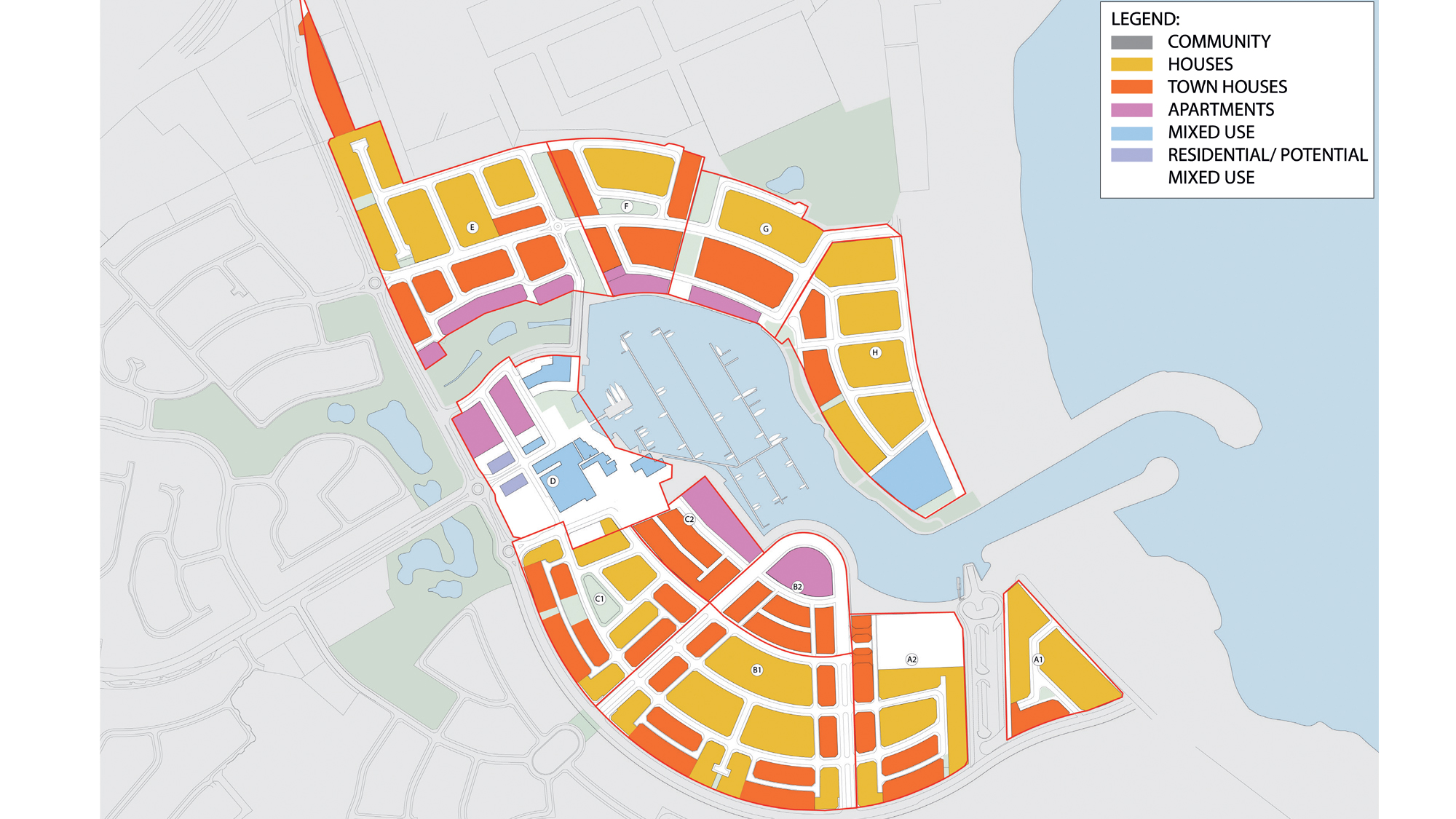 Shell Cove Concept Plan Changes