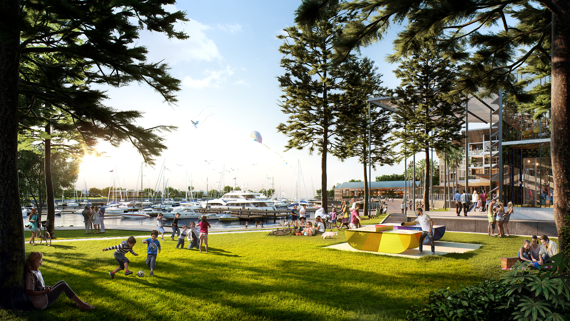 Future Park & Marina, The Waterfront Shell Cove