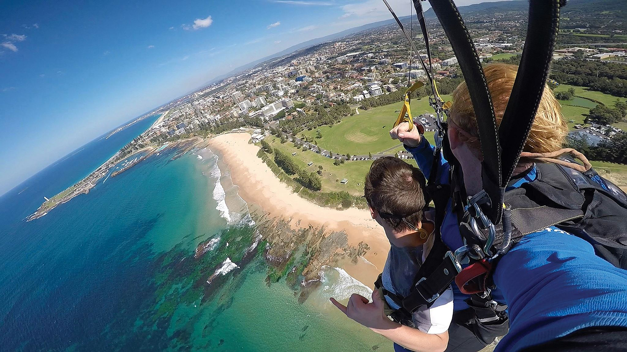 sky diving Shell Cove