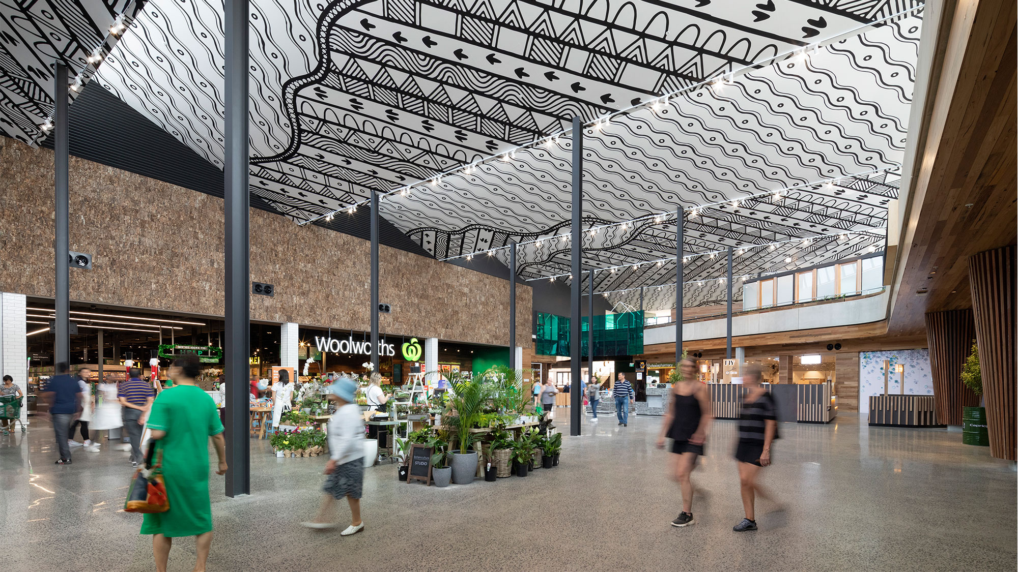 Wooloworths at Burwood Brickworks shopping centre.
