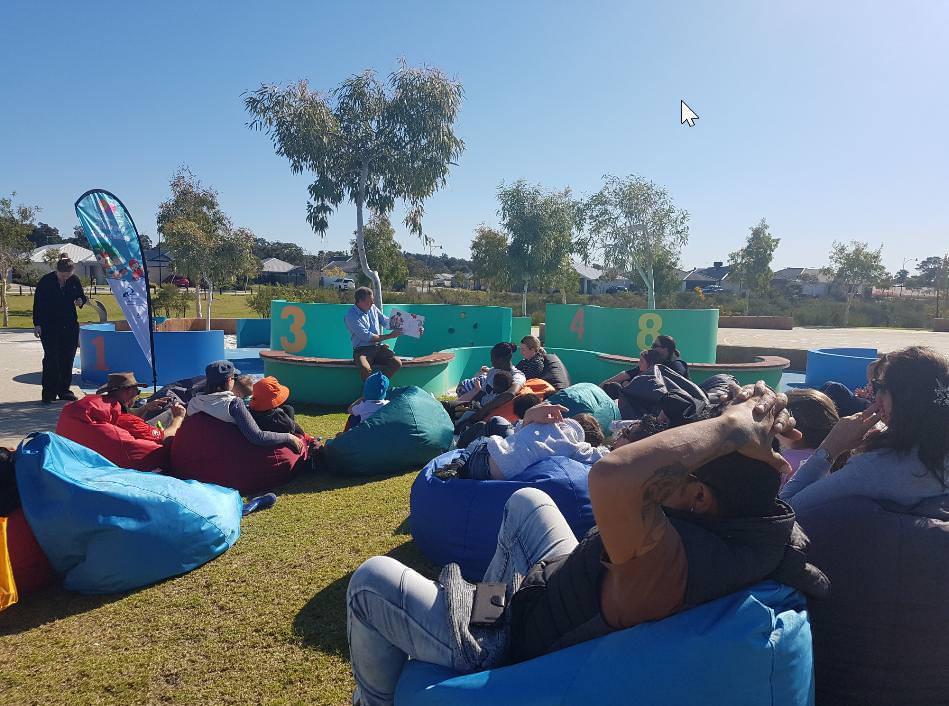 Baldivis Parks pop up story time