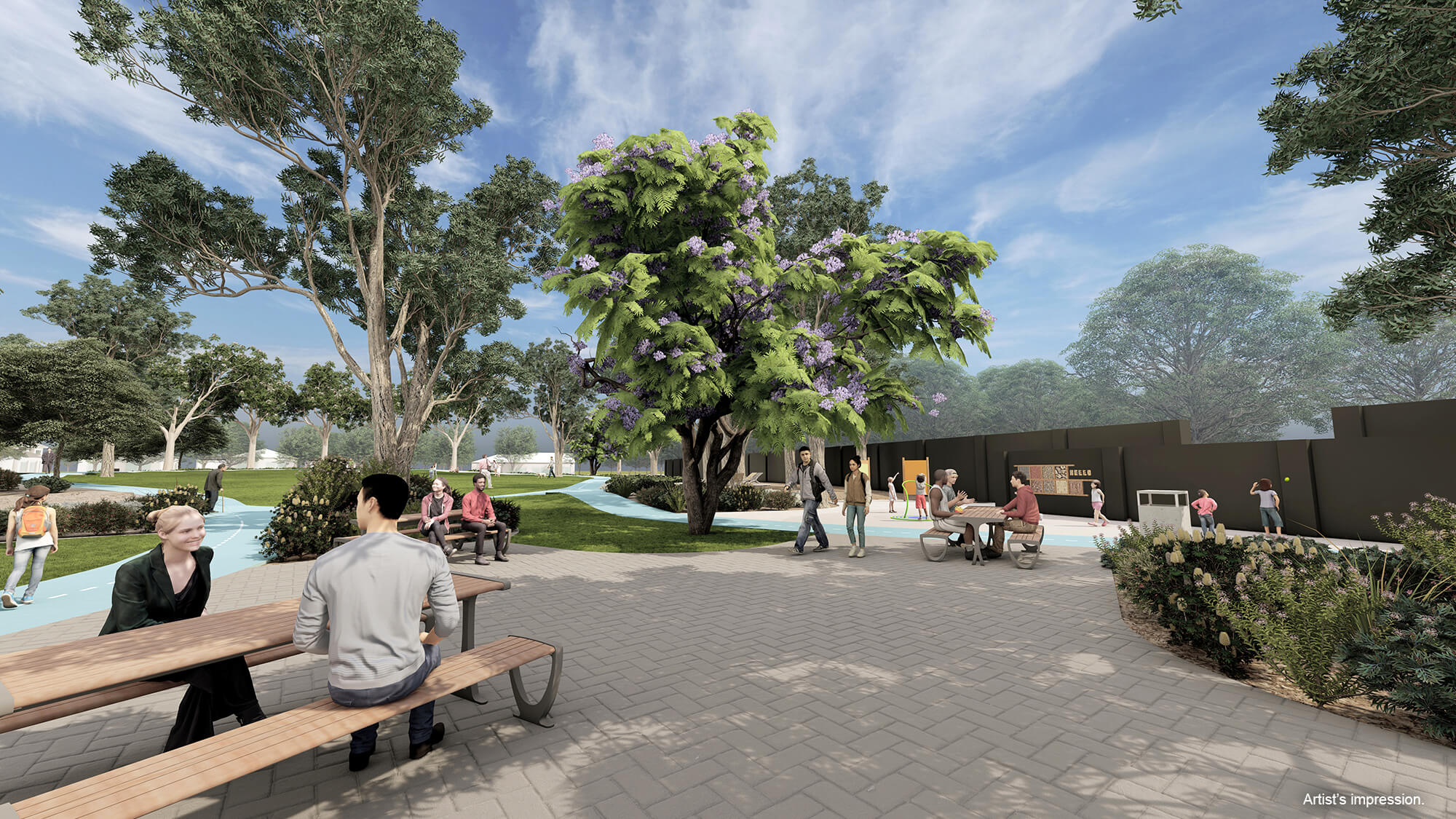 Stage 15 future POS render - Artist's impression
