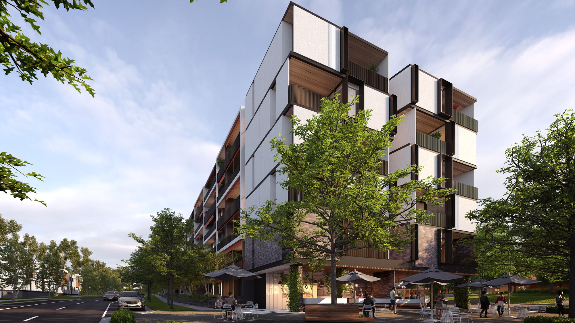 Burwood Brickworks, Victoria. Building 4 external.