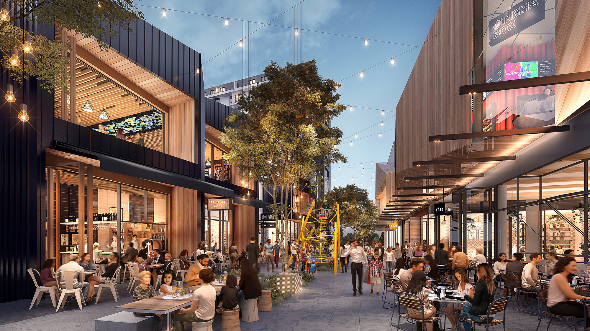 Ed.Square Town Centre Eat Street Retail