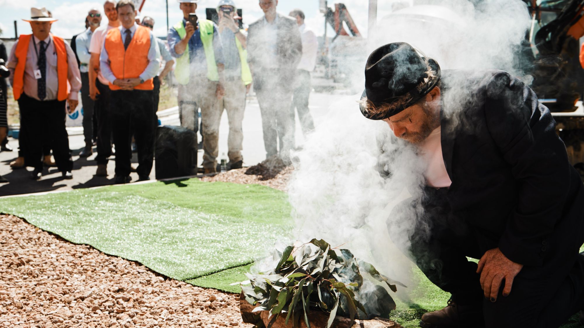 Central Park groundbreaking ceremony at Fairwater, Blacktown NSW | Frasers Property Australia