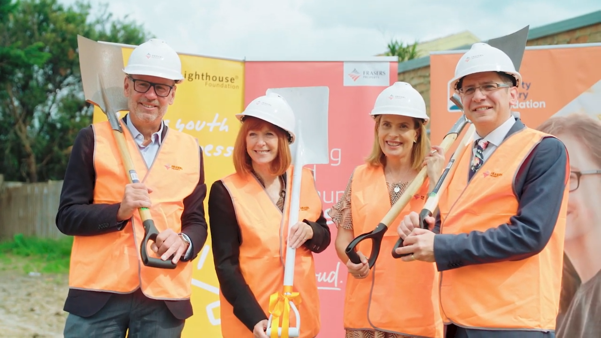 PIF House Clayton Sod Turning Ceremony