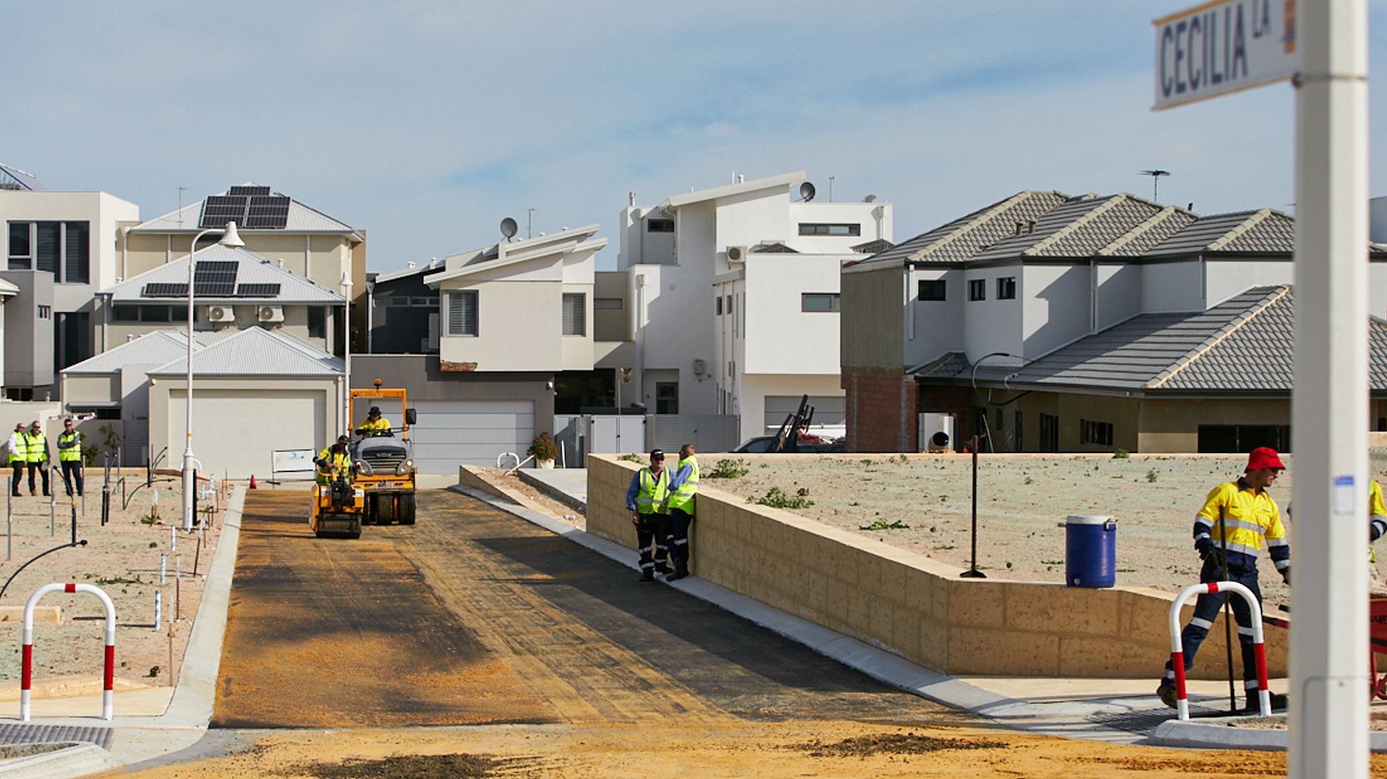 Port Coogee, Western Australia, new road, City of Cockburn
