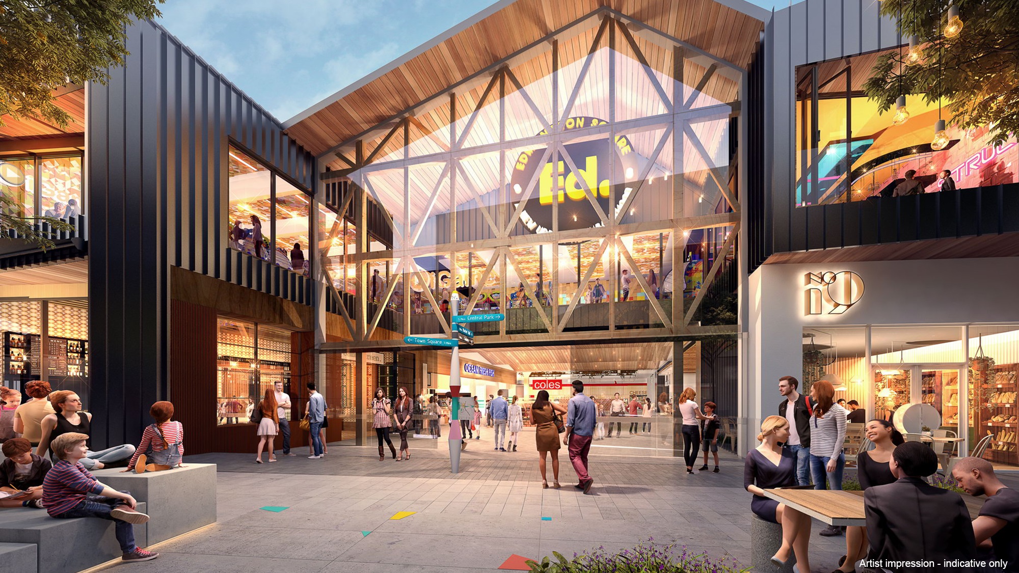 Shopping precinct