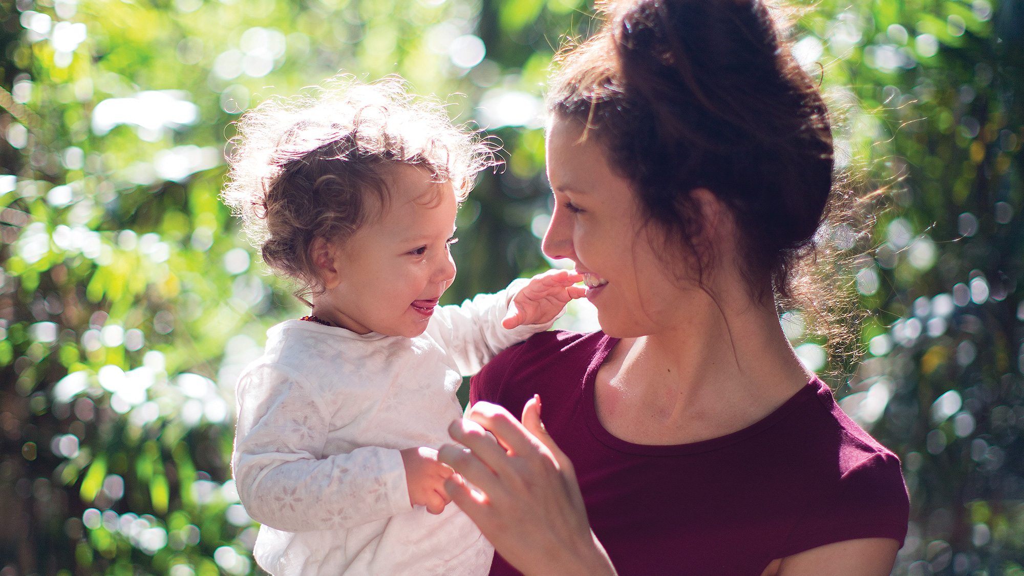 Brookhaven young mum and bub Frasers Property Australia
