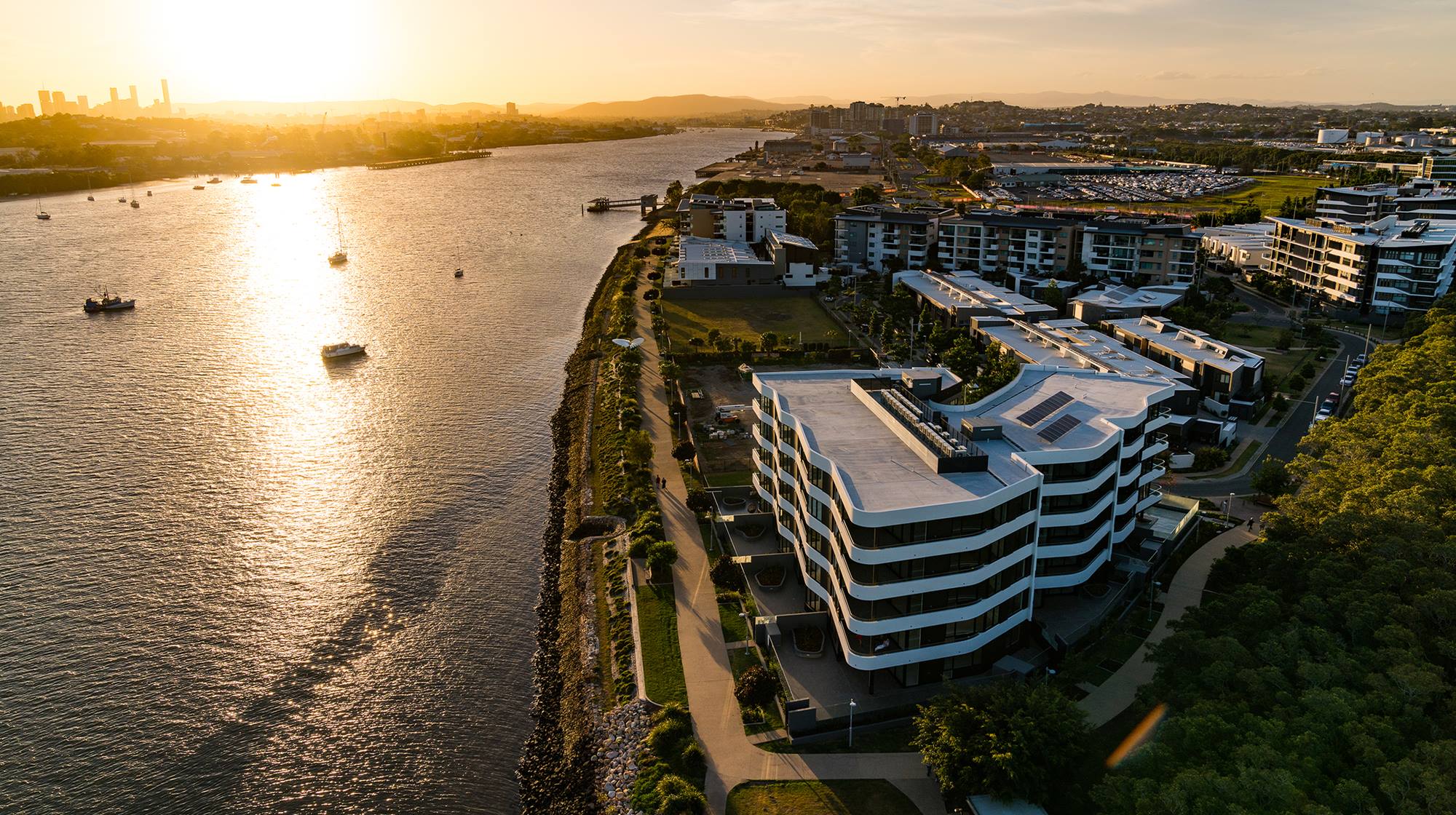 Hamilton Reach aerial