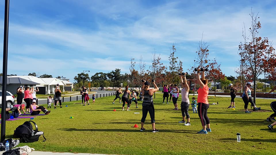LLGA fitness classes at Baldivis Parks
