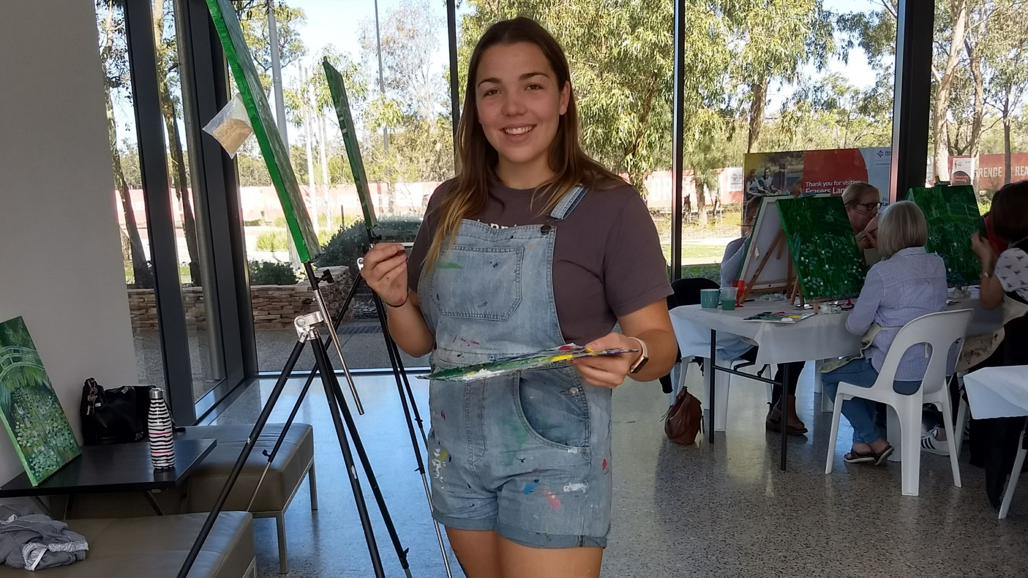 Cabernet and Canvas at Frasers Landing August 2018